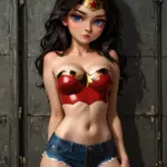 Arte hentai ilustración increíble de Hermosa Espanola generado por IA