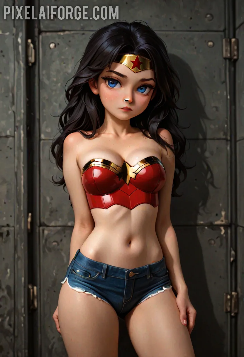 Arte hentai ilustración increíble de Hermosa Espanola generado por IA