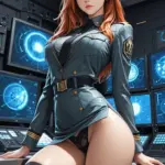 Arte hentai ilustración increíble de Hermosas Chicas Asiaticas Mostrando Jugosas Tetas Desnudas generado por IA
