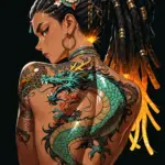 Arte hentai ilustración increíble de Hidive Netflix Anime Gojo Satoru Kawaii Anime Ero generado por IA