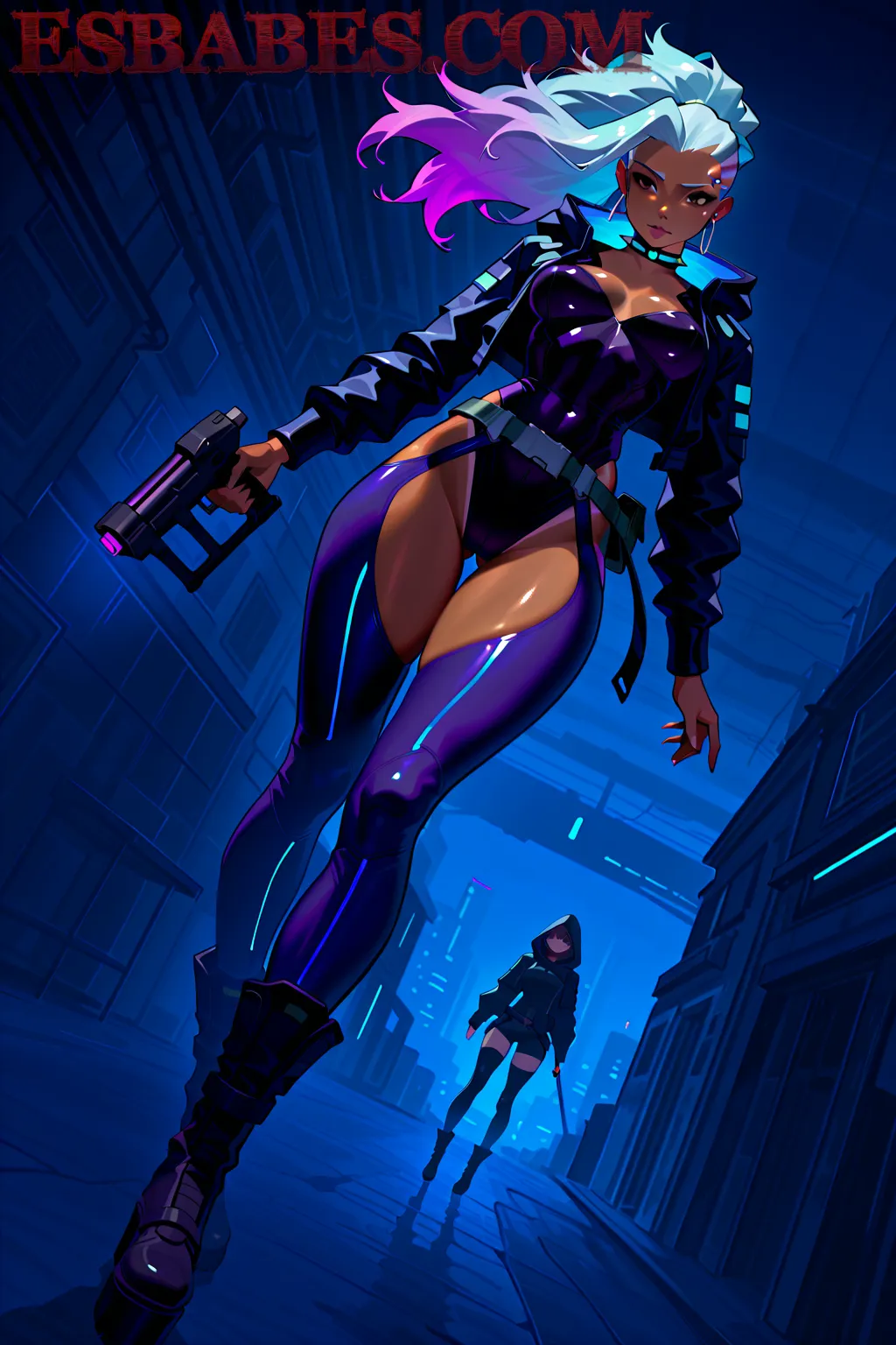 Arte hentai ilustración increíble de Hitomi Tanaka Tetas generado por IA