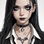 Arte hentai ilustración increíble de Horny Asian Girl generado por IA