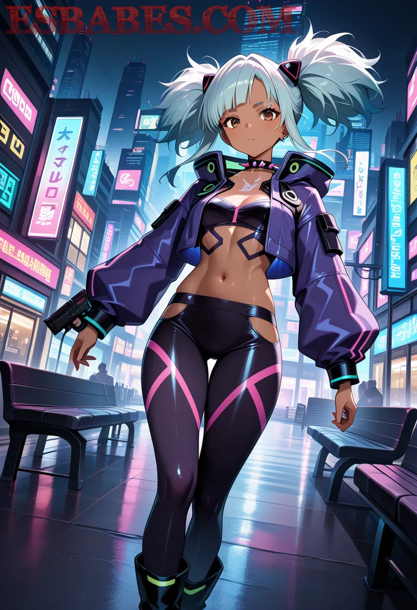 Arte hentai ilustración increíble de Hotesses Sexy Moto generado por IA