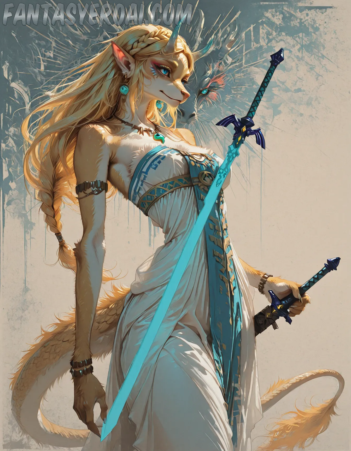 Arte hentai ilustración increíble de Hunter X Hunter Shonen Gojo Satoru Neon Genesis Evangelion Maid generado por IA