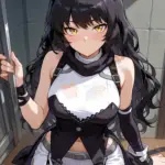 Arte hentai ilustración increíble de Impacto Shigeno Kuwabara Anime Emergente generado por IA