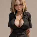 Arte hentai ilustración increíble de Irina Lozovaya Desnuda generado por IA