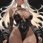 Arte hentai ilustración increíble de Ivy Wolfe generado por IA