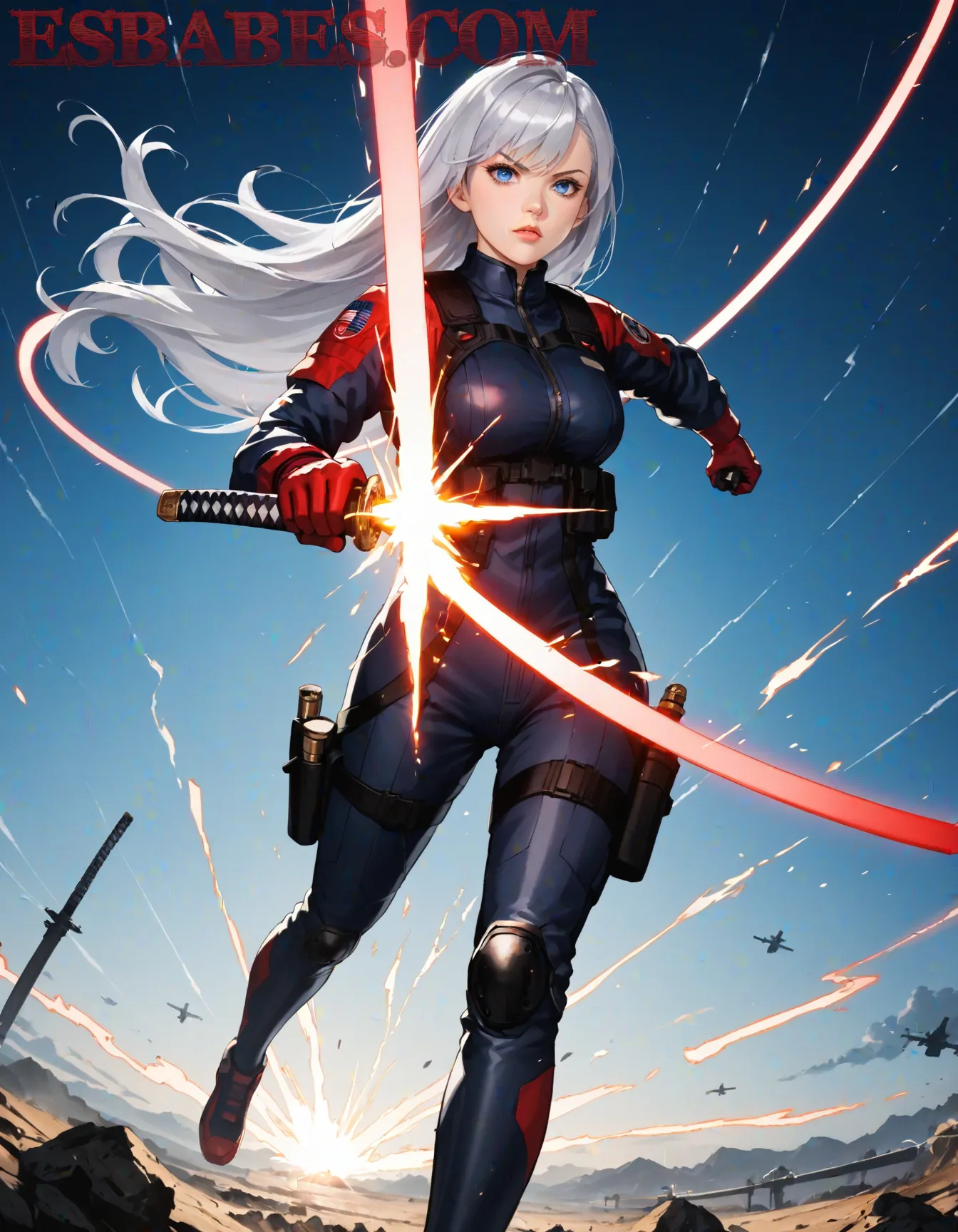 Arte hentai ilustración increíble de Japonesa Tetona generado por IA