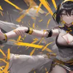 Arte hentai ilustración increíble de Jaycee West Desnuda generado por IA