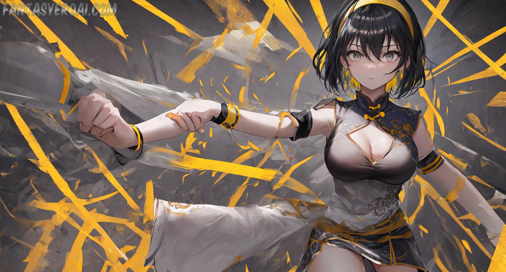 Arte hentai ilustración increíble de Jaycee West Desnuda generado por IA