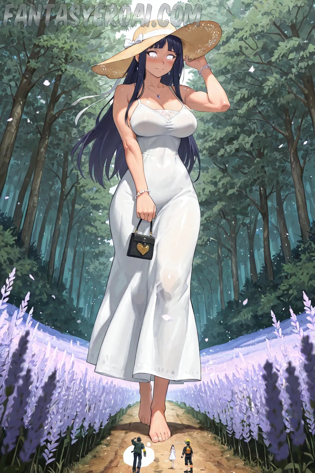 Arte hentai ilustración increíble de Jeans Sexy generado por IA