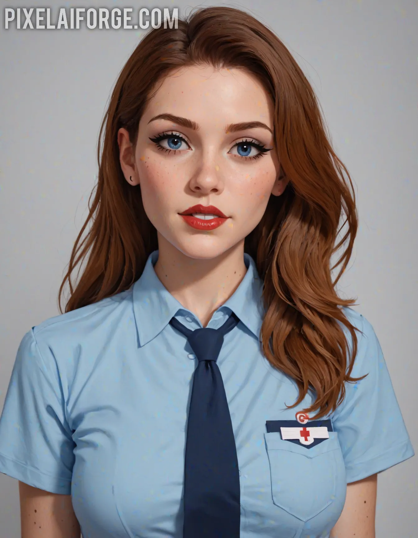 Arte hentai ilustración increíble de Jenna Jade Gozando generado por IA