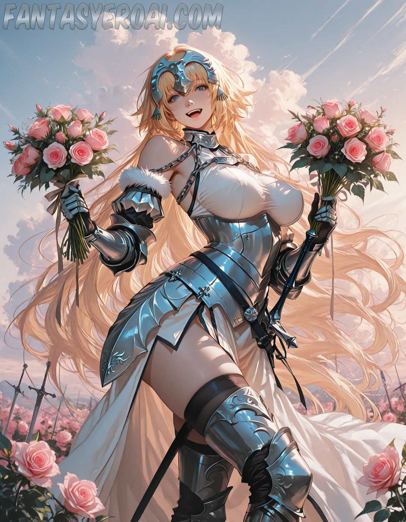 Arte hentai ilustración increíble de Jennifer Vaughn Strips In Bikini generado por IA