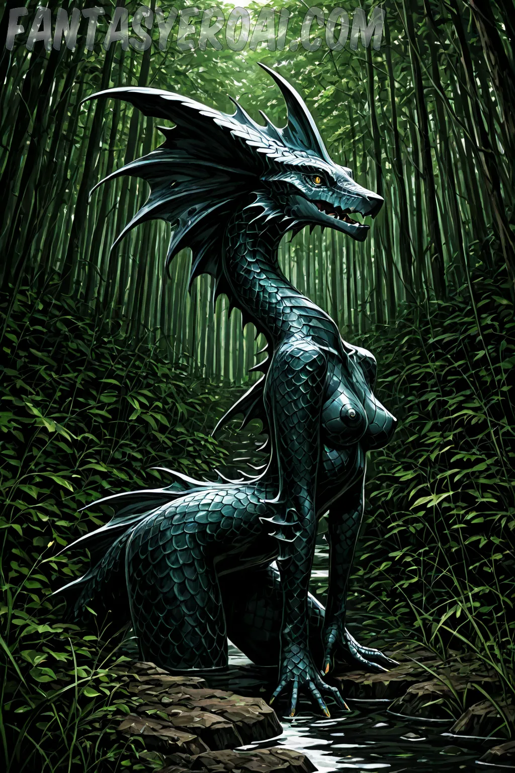 Arte hentai ilustración increíble de Jenny Hermoso generado por IA