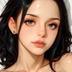 Arte hentai ilustración increíble de Jessie Desnuda generado por IA