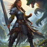 Arte hentai ilustración increíble de Joven Rubia generado por IA