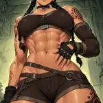 Arte hentai ilustración increíble de Jovencitas Culonas En Jeans 2 generado por IA