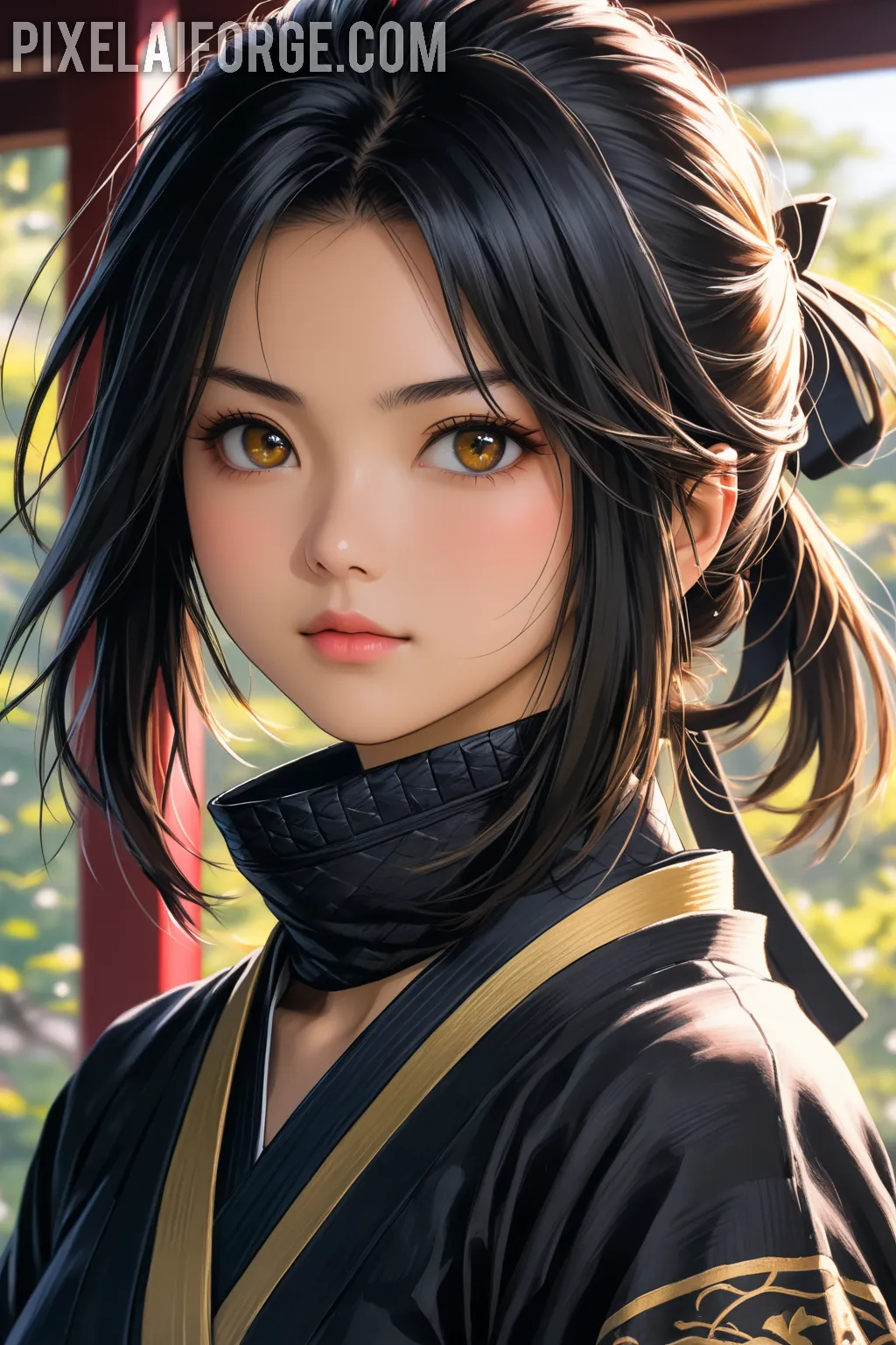 Arte hentai ilustración increíble de Juanita De Sucre generado por IA