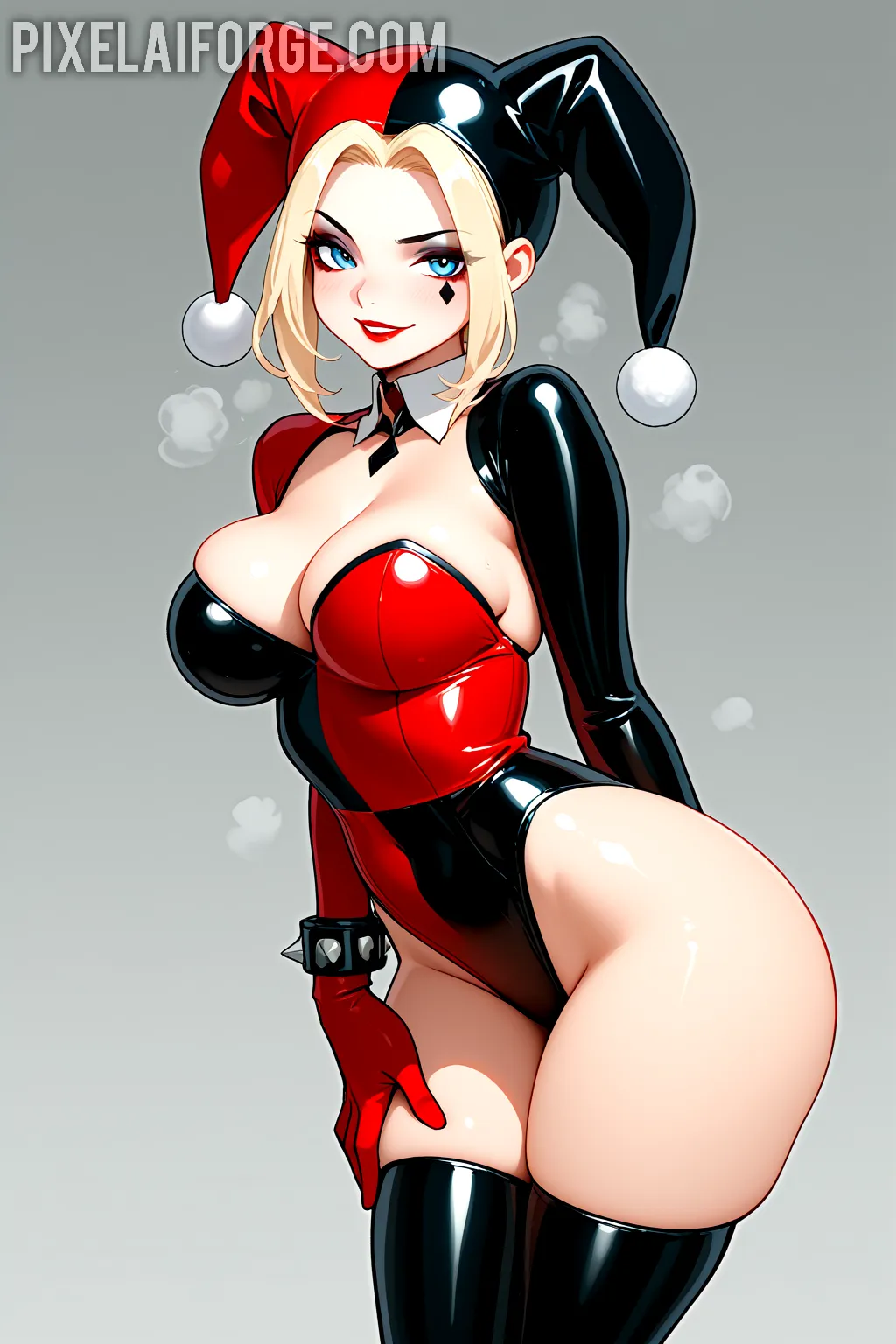 Arte hentai ilustración increíble de Jujutsu Kaisen Attack On Titan Neon Genesis Evangelion Catgirl Netorare generado por IA