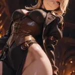 Arte hentai ilustración increíble de Jujutsu Kaisen Dandadan Dragon Ball Tokyo Revengers Anime Reviews generado por IA