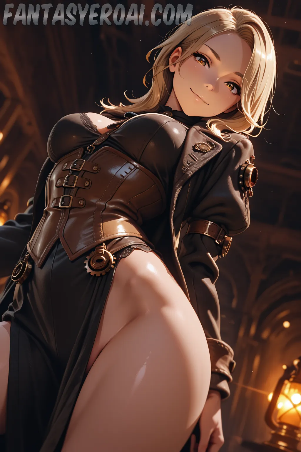 Arte hentai ilustración increíble de Jujutsu Kaisen Dandadan Dragon Ball Tokyo Revengers Anime Reviews generado por IA