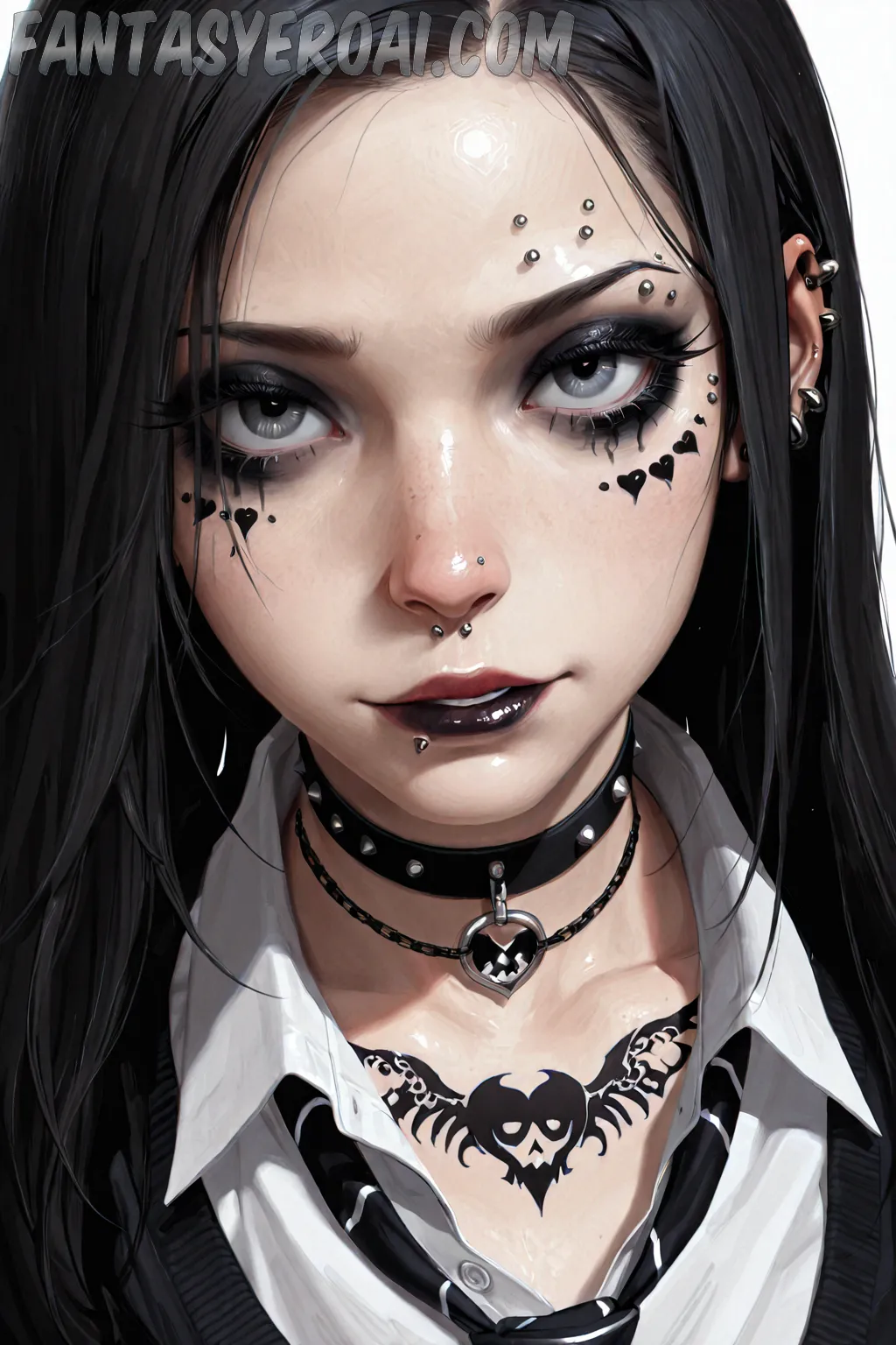 Arte hentai ilustración increíble de Jujutsu Kaisen Isekai New Anime Maid Senpai generado por IA