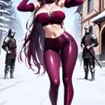 Arte hentai ilustración increíble de Jujutsu Kaisen Lazarus Anime Dubbed Eroge Moe generado por IA