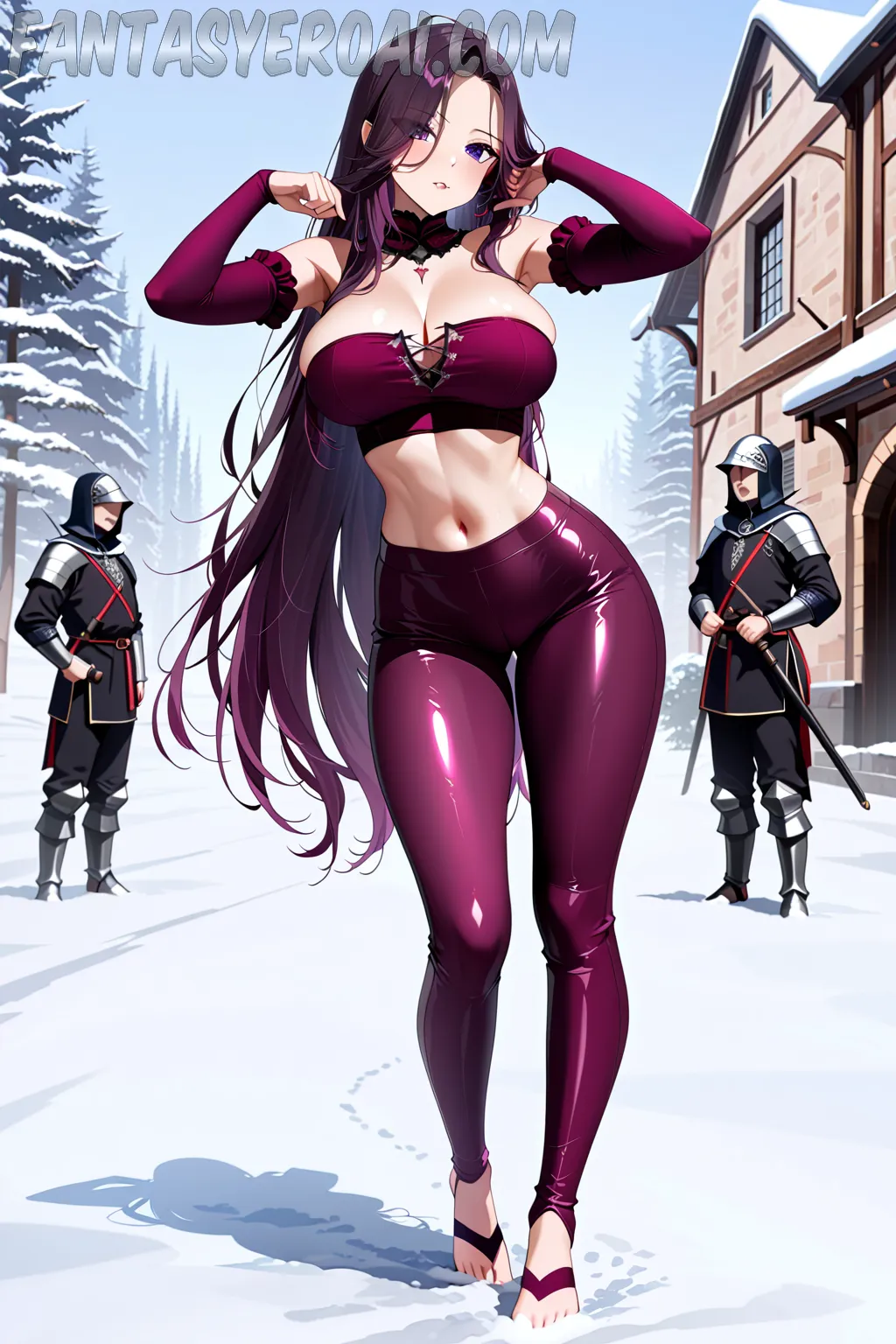 Arte hentai ilustración increíble de Jujutsu Kaisen Lazarus Anime Dubbed Eroge Moe generado por IA