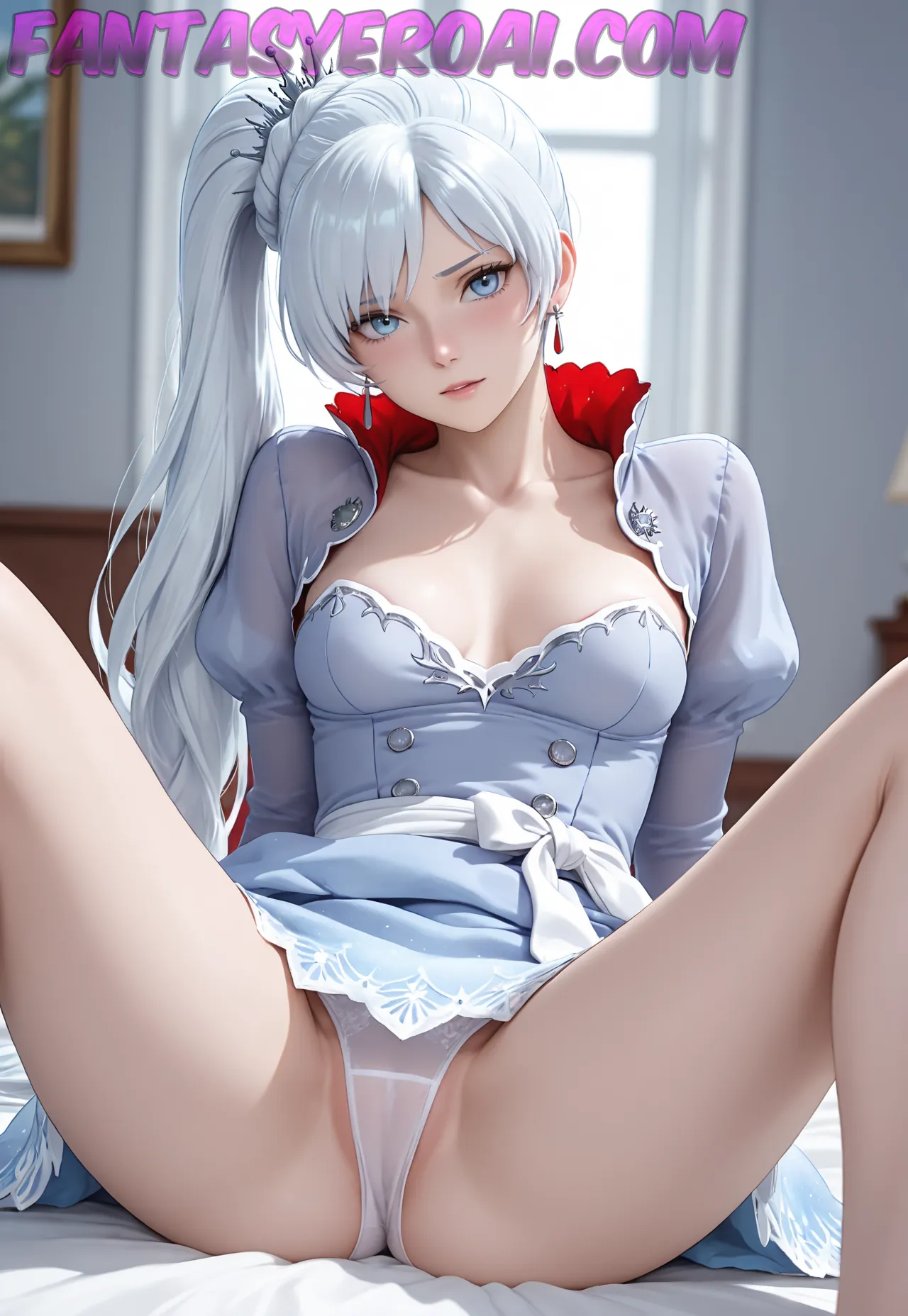 Arte hentai ilustración increíble de Julia Pereira Sexy generado por IA