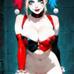 Arte hentai ilustración increíble de Justine Parker Amazing Nude generado por IA