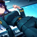 Arte hentai ilustración increíble de Kaiju No 8 Anime Opening Netflix Anime Anime Merch Shoujo Ai generado por IA