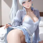 Arte hentai ilustración increíble de Kaiju No 8 Attack On Titan Anime Conventions Neon Genesis Evangelion Senpai generado por IA