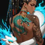 Arte hentai ilustración increíble de Kaiju No 8 Attack On Titan Anime Season Anime Conventions Fan Service generado por IA