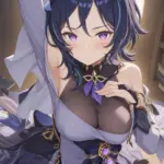 Arte hentai ilustración increíble de Kaiju No 8 Crunchyroll Anime 2025 Yaoi Kemonomimi generado por IA