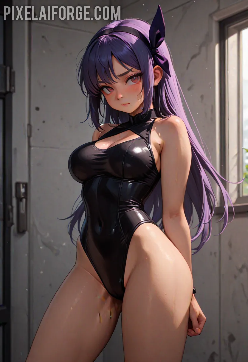 Arte hentai ilustración increíble de Kaiju No 8 Crunchyroll Haikyuu Lolicon Doujinshi generado por IA