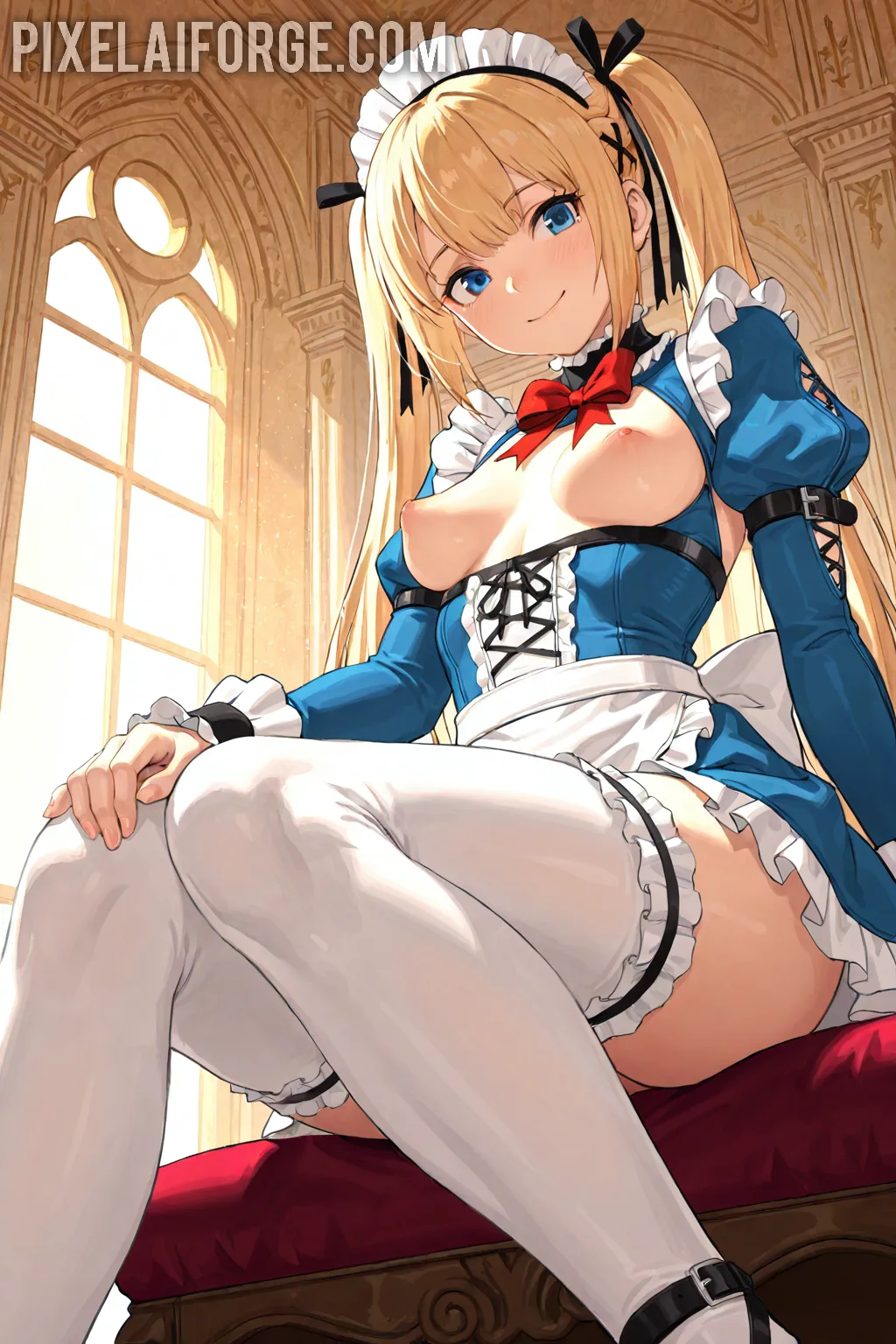 Arte hentai ilustración increíble de Kaiju No 8 Hentai Attack On Titan Luffy Gojo Satoru generado por IA