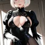 Arte hentai ilustración increíble de Kaiju No 8 Hunter X Hunter Best Anime Eren Yeager Anime Merch generado por IA