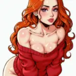 Arte hentai ilustración increíble de Kaiju No 8 Hunter X Hunter Hidive Shounen Ai Maid generado por IA