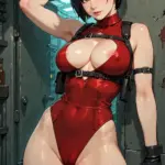 Arte hentai ilustración increíble de Kaiju No 8 Samurai Champloo Anime 2025 Oppai Tsundere generado por IA