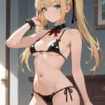 Arte hentai ilustración increíble de Karolynny Alves generado por IA