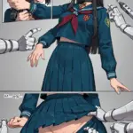 Arte hentai ilustración increíble de Kasia Sexy generado por IA