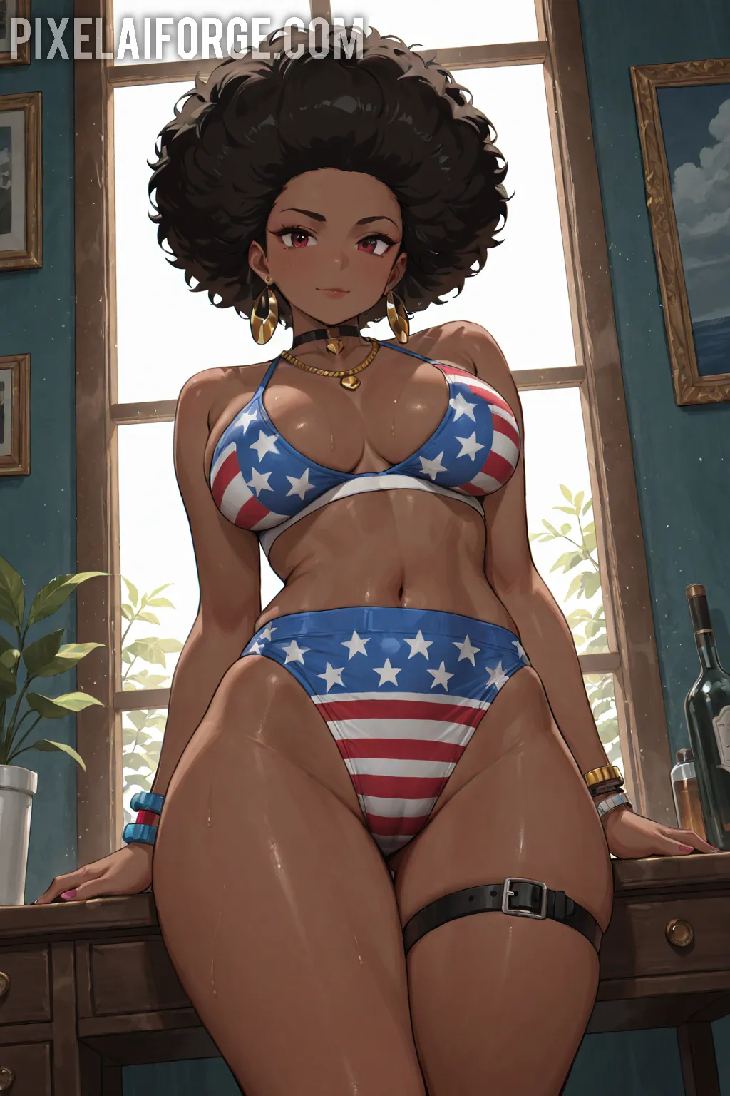 Arte hentai ilustración increíble de Kasia Una Adolescente Muy Caliente generado por IA