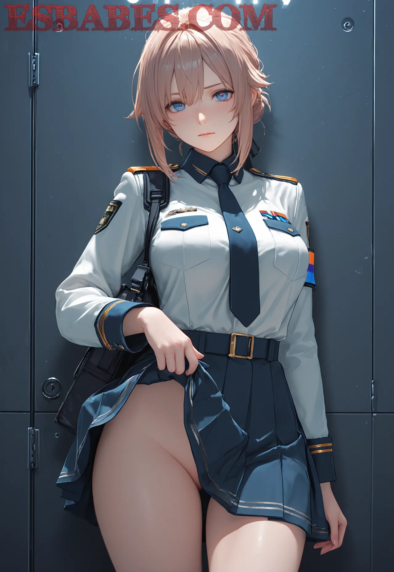 Arte hentai ilustración increíble de Katerina H Desnuda Revela Su Sabrosa Vagina generado por IA