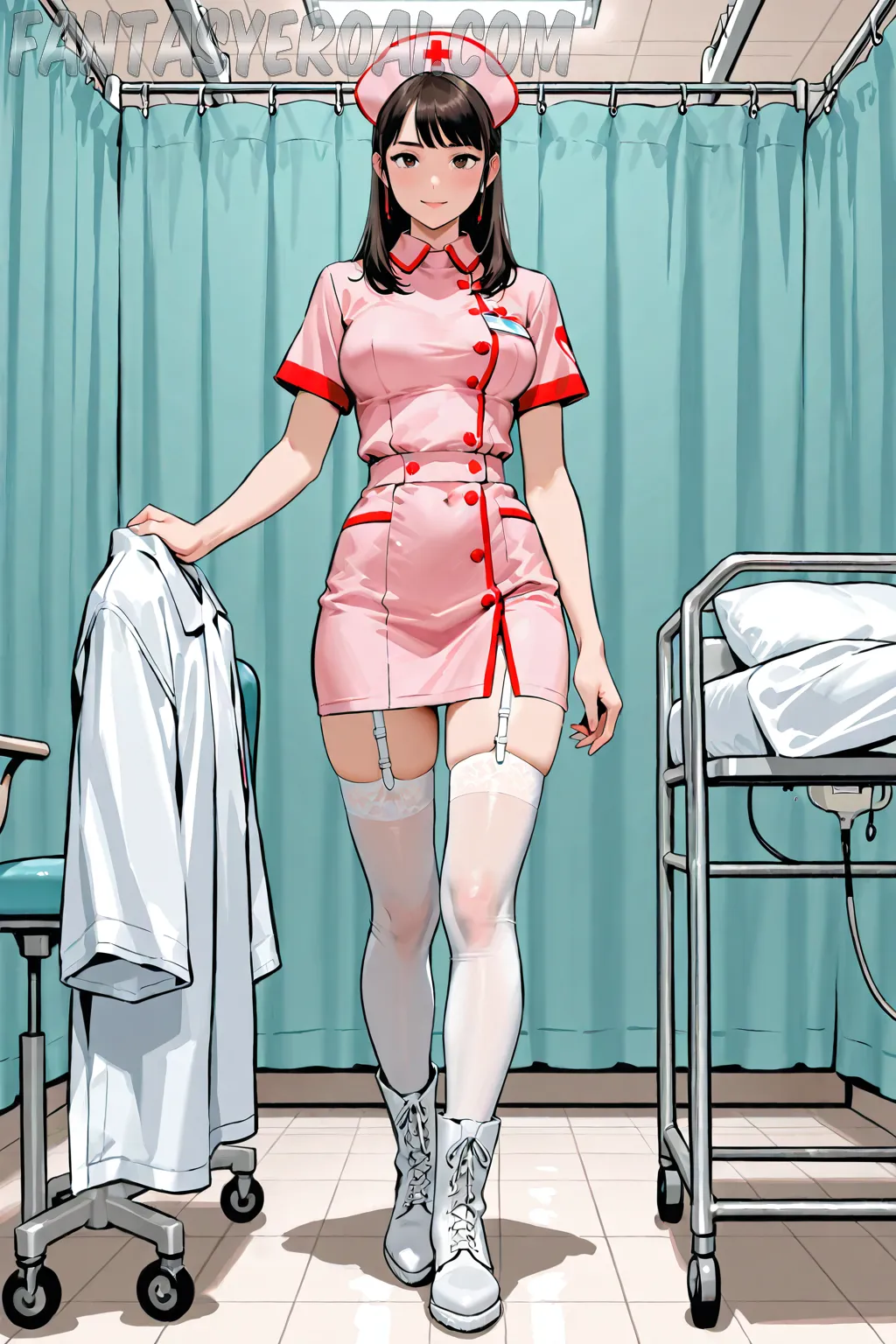 Arte hentai ilustración increíble de Katie Westwood generado por IA