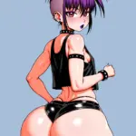 Arte hentai ilustración increíble de Katy Peach Mostrando Tetas generado por IA