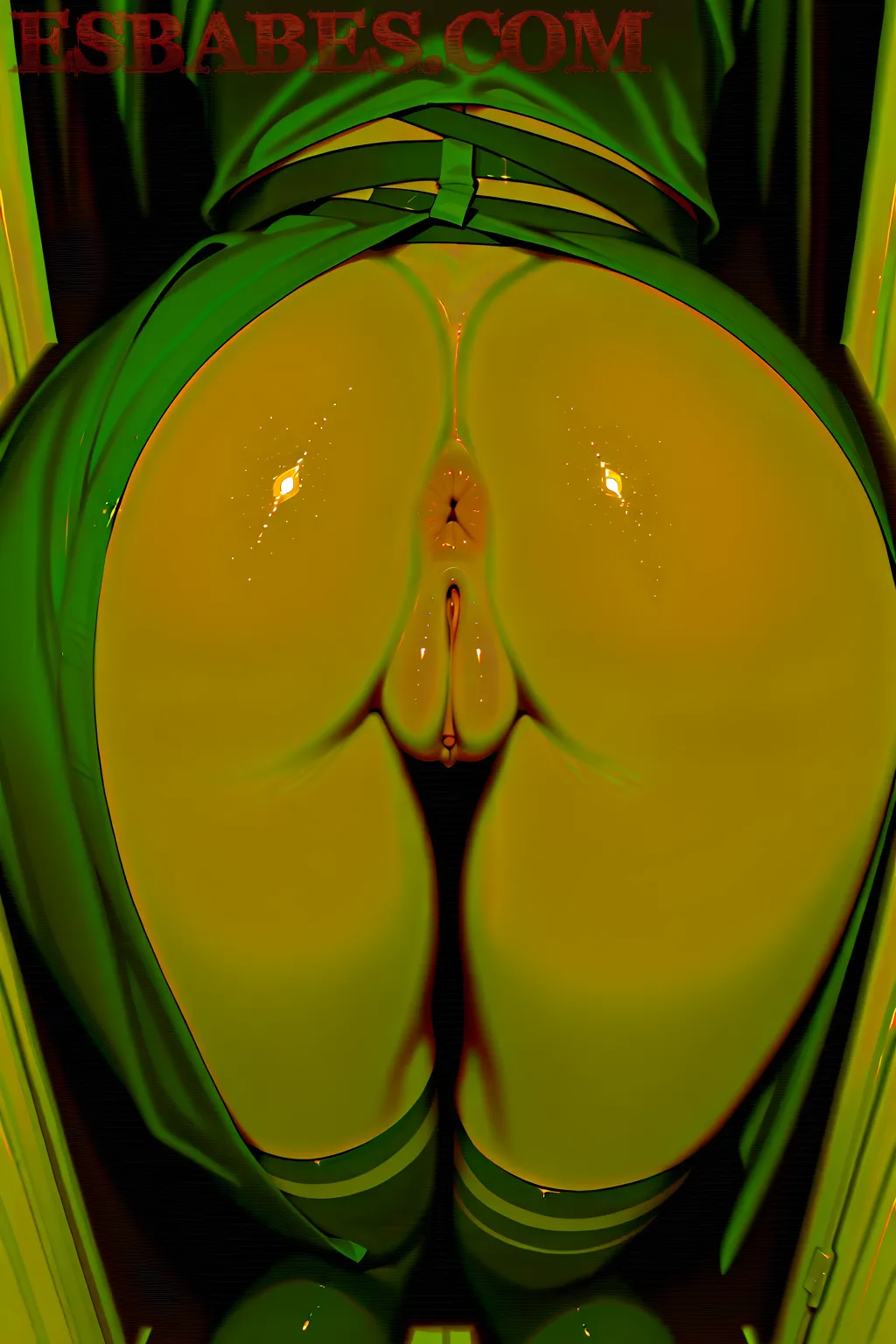 Arte hentai ilustración increíble de Katya Clover Desnuda Modelo generado por IA