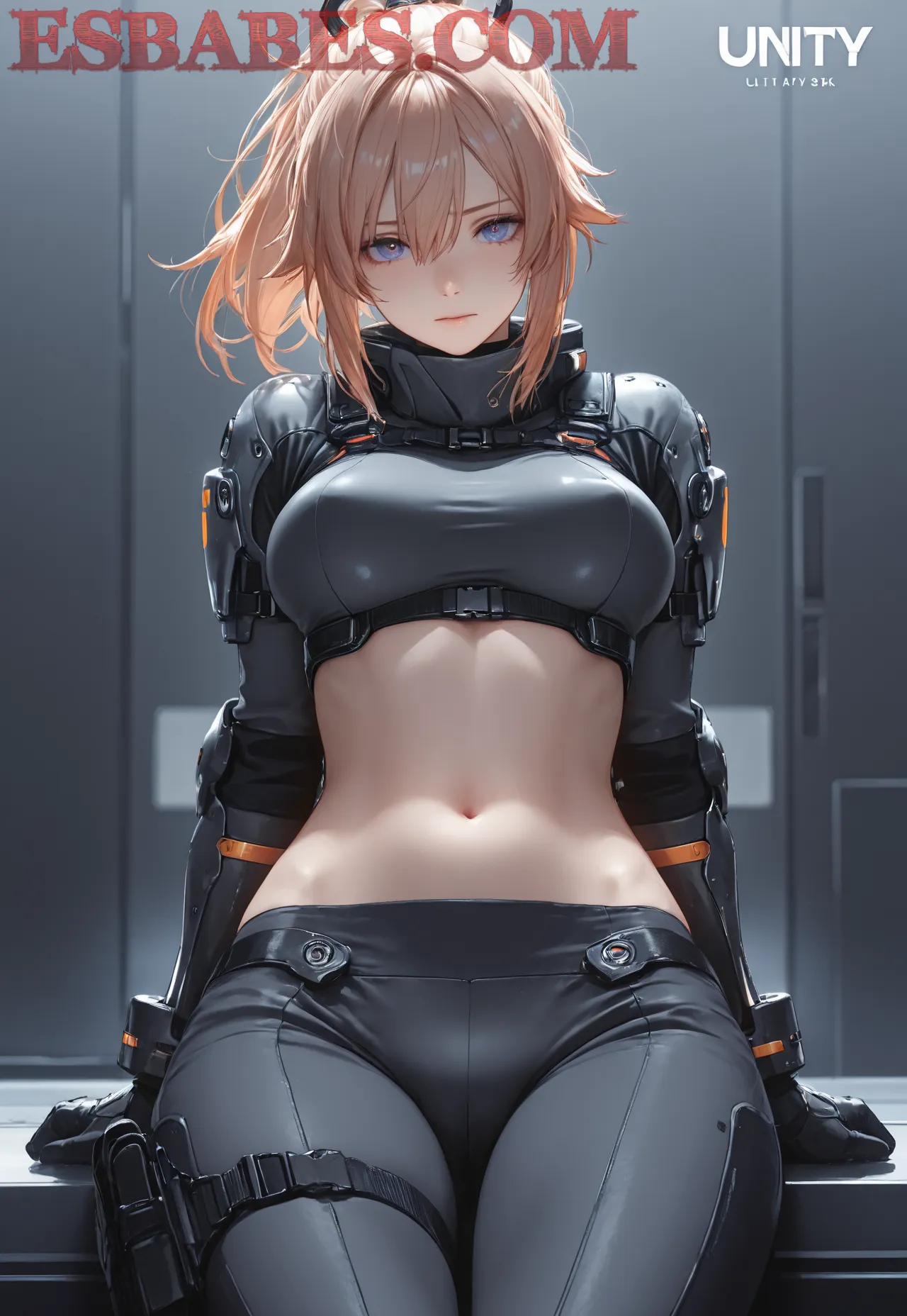 Arte hentai ilustración increíble de Kaycee Ryan Desnuda generado por IA