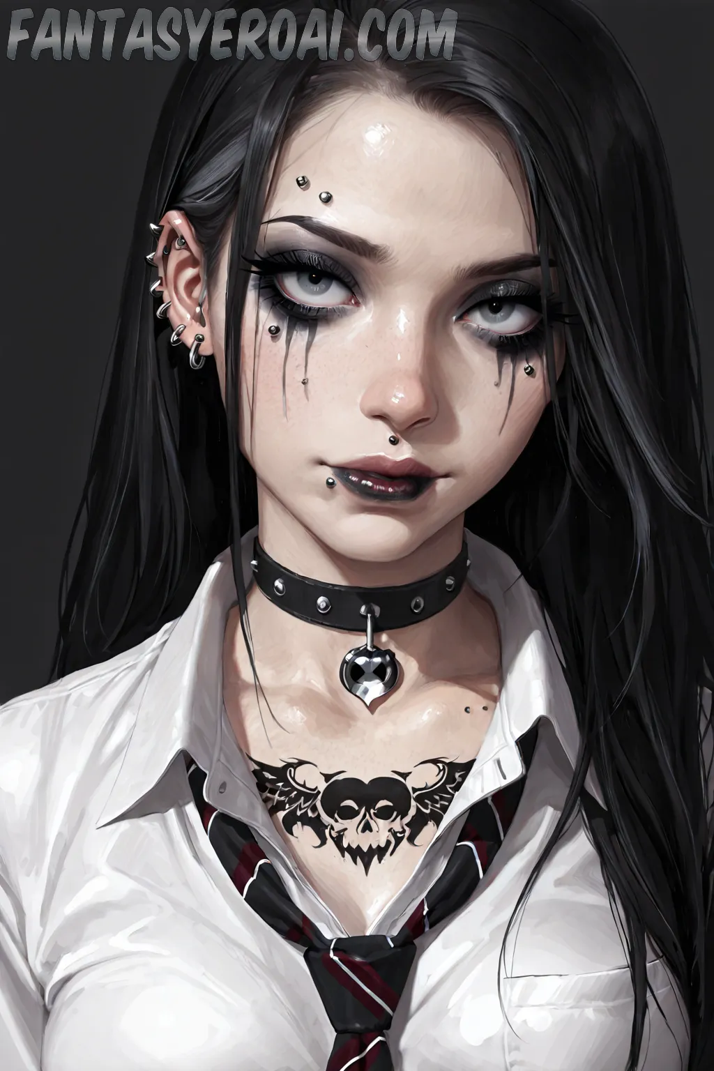 Arte hentai ilustración increíble de Kenna Naked Teen generado por IA