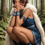 Arte hentai ilustración increíble de Kristina Borodkina Ero Cosplay generado por IA