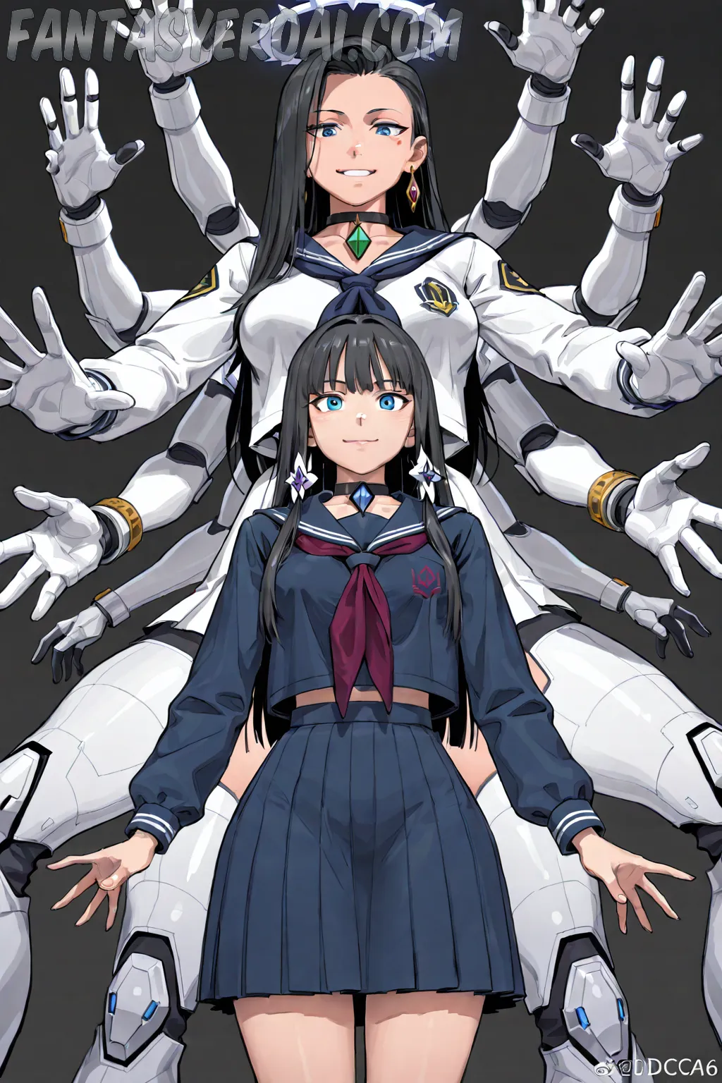 Arte hentai ilustración increíble de L Culos En Leggins generado por IA